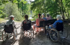 Bij het water in het wandelbos 2025