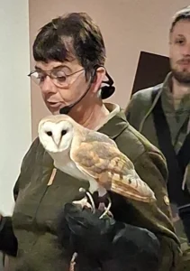 11 februari 2026 was er een roofvogelshow van De Valkenhof.