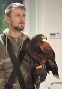 11 februari 2026 was er een roofvogelshow van De Valkenhof.