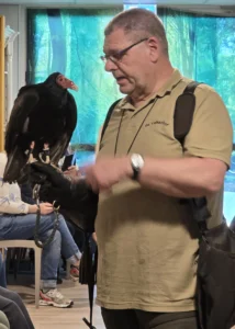 Ook op 2 maart 2026 was er een roofvogelshow van De Valkenhof.