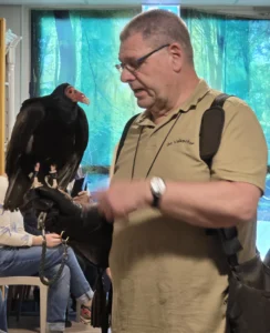 Ook op 2 maart 2026 was er een roofvogelshow van De Valkenhof.