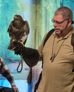 Ook op 2 maart 2026 was er een roofvogelshow van De Valkenhof.