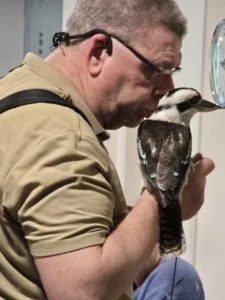 Ook op 2 maart 2026 was er een roofvogelshow van De Valkenhof.